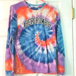 Tie dye long sleeved